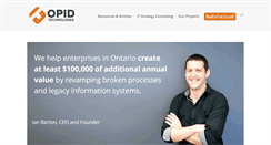 Desktop Screenshot of opid.ca